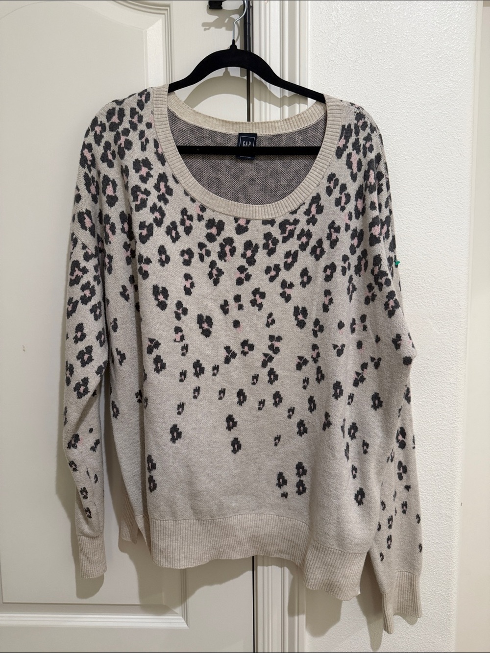 Gap animal print sweater size xxl